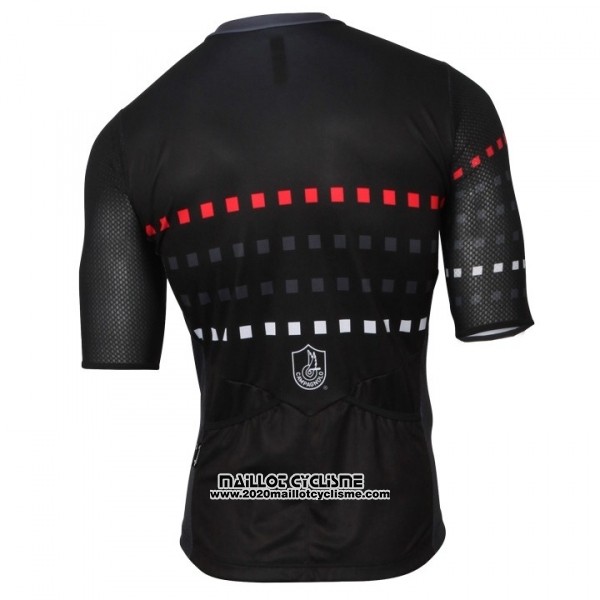 2018 Maillot Ciclismo Campagnolo Noir Manches Courtes et Cuissard